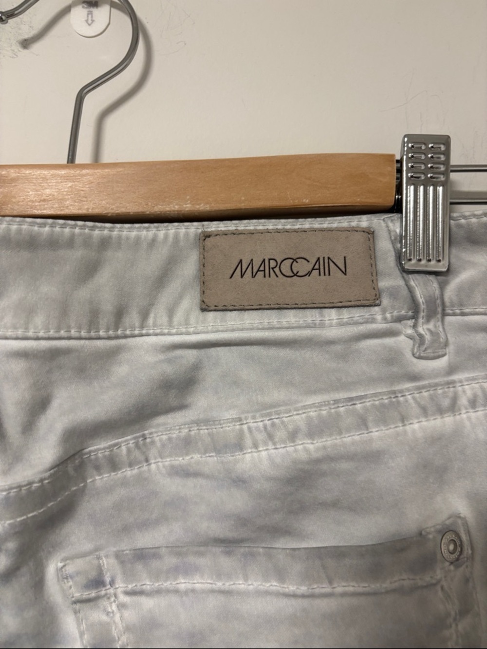 Marc Cain Light Gray Washed Denim Jeans - Picture 7 of 12
